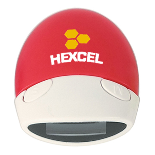 Customized MultiFunction Pedometer Clip On Back Belt Attachment Red