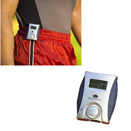 Customized StayFit Multi Function Pedometer Gray Multi Function